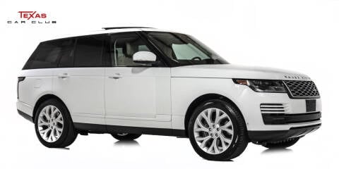 2018 Land Rover Range Rover for sale at Texas Car Club in Houston TX