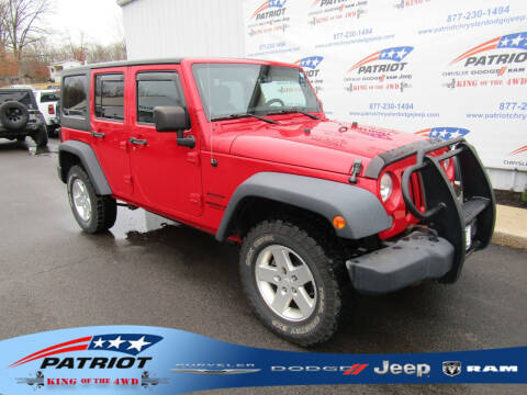 2014 Jeep Wrangler Unlimited for sale at PATRIOT CHRYSLER DODGE JEEP RAM in Oakland MD