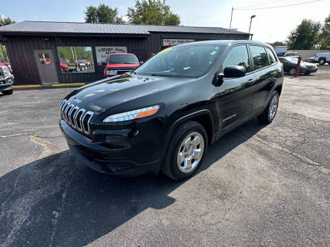 2014 Jeep Cherokee for sale at VILLAGE AUTO MART LLC in Portage IN