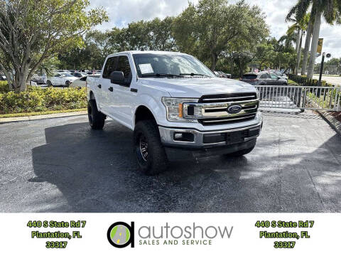 2019 Ford F-150 for sale at AUTOSHOW SALES & SERVICE in Plantation FL