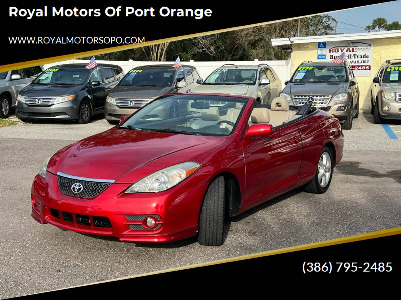 2007 Toyota Camry Solara for sale at Royal Motors of Port Orange in Port Orange FL