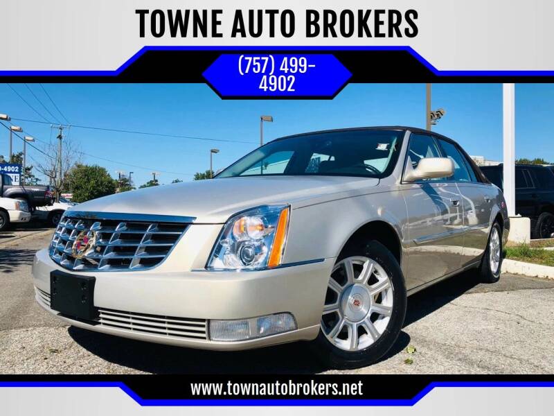 2008 Cadillac DTS for sale at TOWNE AUTO BROKERS in Virginia Beach VA