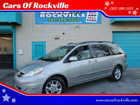 2006 Toyota Sienna for sale at Cars Of Rockville in Rockville MD