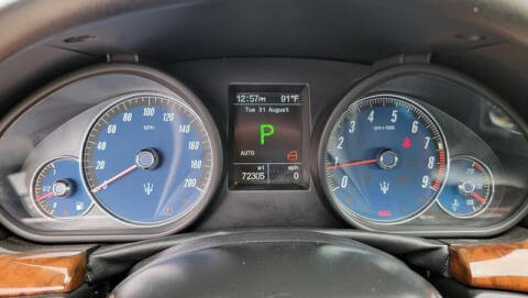 2012 Maserati GranTurismo S Automatic