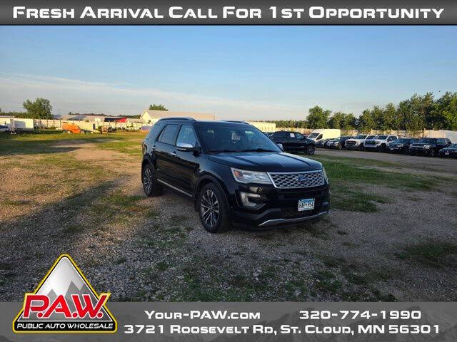 2016 Ford Explorer Platinum