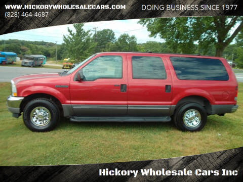 2003 Ford Excursion for sale at Hickory Wholesale Cars Inc in Newton NC