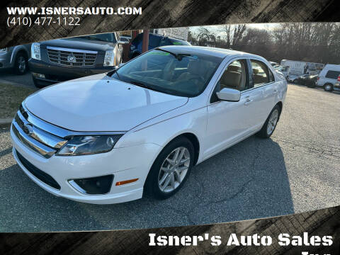 2012 Ford Fusion for sale at Isner's Auto Sales Inc in Dundalk MD