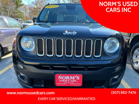 2015 Jeep Renegade for sale at NORM'S USED CARS INC in Wiscasset ME