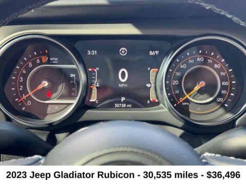 2023 Jeep Gladiator Rubicon