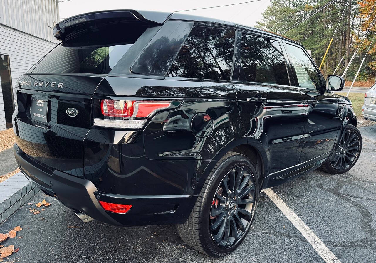 2015 Land Rover Range Rover Sport for sale at Crown Auto Sales in Marietta, GA