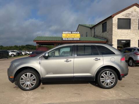 2008 Lincoln MKX for sale at Drivers Choice in Bonham TX