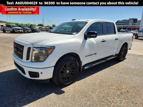 2019 Nissan Titan for sale at POLLARD PRE-OWNED in Lubbock TX