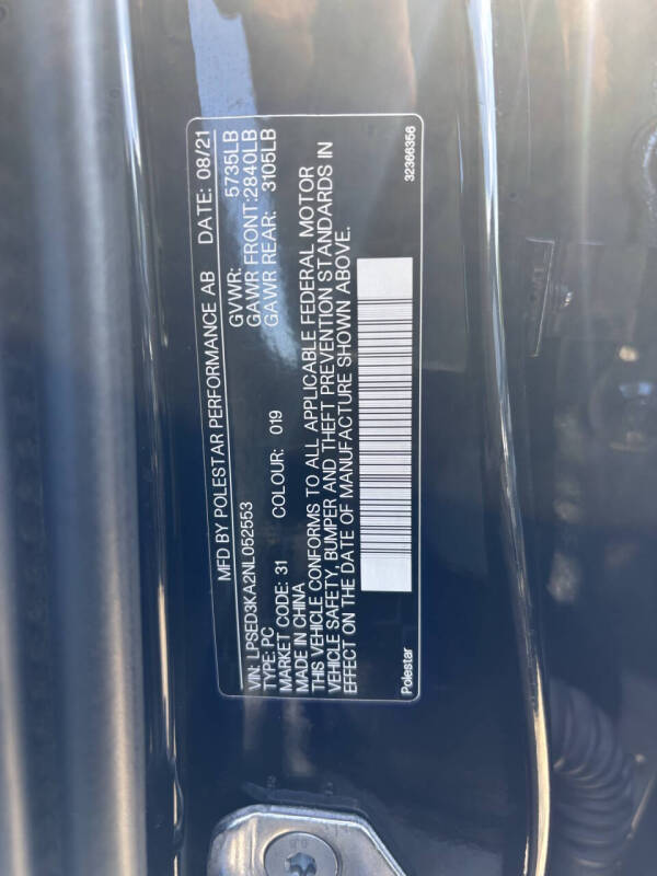 2022 Polestar 2 Long Range Dual Motor