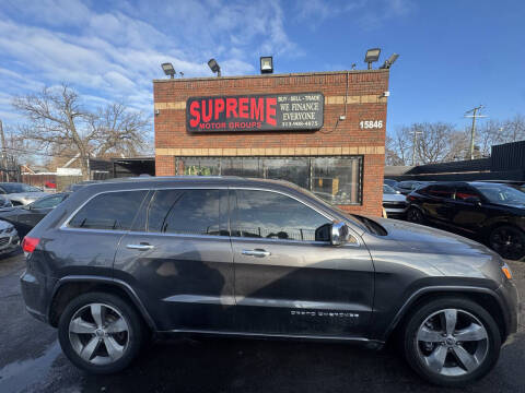 2014 Jeep Grand Cherokee Overland