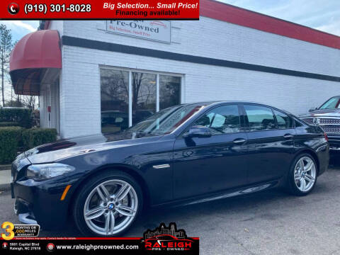 2016 BMW 5 Series for sale at Raleigh Pre-Owned in Raleigh NC