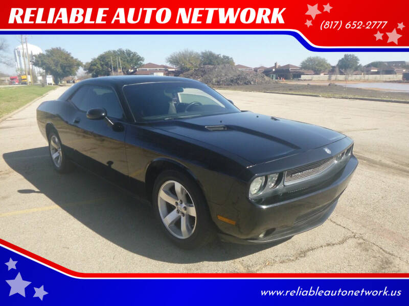 2009 Dodge Challenger for sale at RELIABLE AUTO NETWORK in Arlington TX