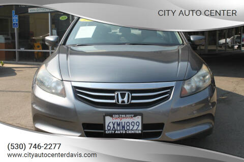 2012 Honda Accord for sale at City Auto Center in Davis CA