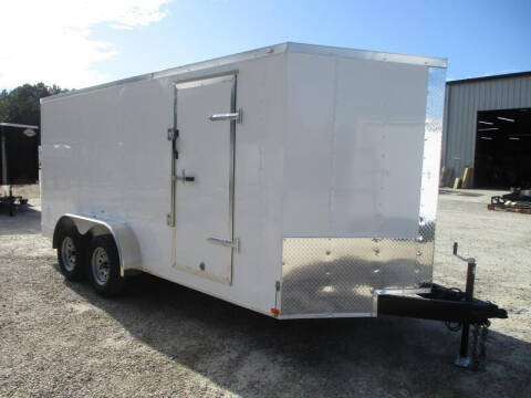 2021 Lark United 7x16 Vnose Cargo