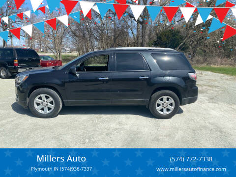 2014 GMC Acadia for sale at Millers Auto in Knox IN