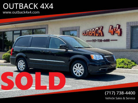 2014 Chrysler Town and Country for sale at OUTBACK 4X4 in Ephrata PA