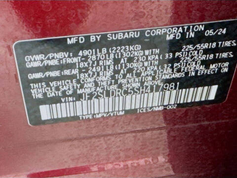 2025 Subaru Forester Limited