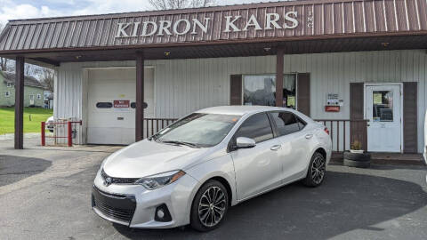 2014 Toyota Corolla for sale at Kidron Kars INC in Orrville OH