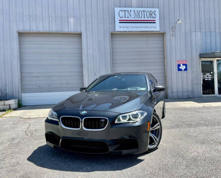 2015 BMW M5 for sale at CTN MOTORS in Houston TX
