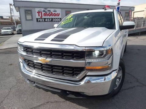 2018 Chevrolet Silverado 1500 for sale at TJ Motors in Las Vegas NV