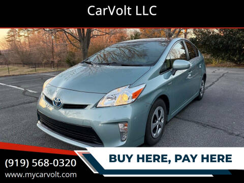 2014 Toyota Prius for sale at CarVolt LLC in Mebane NC