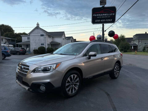 2017 Subaru Outback for sale at Passariello's Auto Sales LLC in Old Forge PA