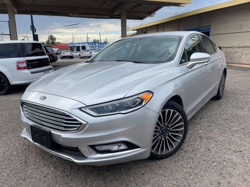 2017 Ford Fusion for sale at DR Auto Sales in Glendale AZ