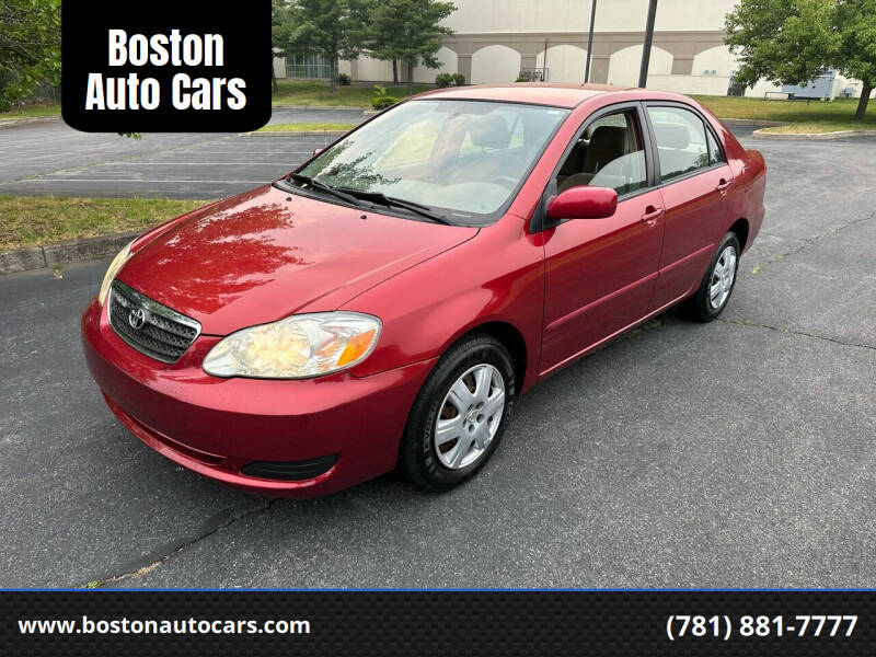 2006 Toyota Corolla for sale at Boston Auto Cars in Dedham MA