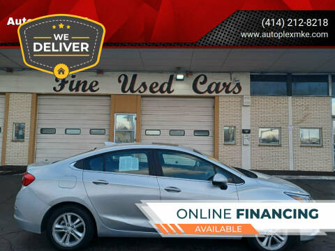2017 Chevrolet Cruze for sale at Autoplexwest in Milwaukee WI