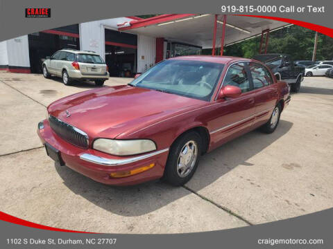 1999 Buick Park Avenue for sale at CRAIGE MOTOR CO in Durham NC