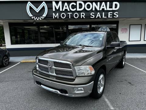 2012 RAM 1500 for sale at MacDonald Motor Sales in High Point NC