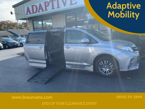 2018 Toyota Sienna for sale at Adaptive Mobility Wheelchair Vans in Seekonk MA