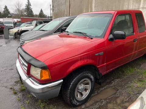 2001 Ford Ranger for sale at CLEAR CHOICE AUTOMOTIVE in Milwaukie OR