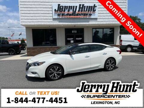 2016 Nissan Maxima for sale at Jerry Hunt Supercenter in Lexington NC