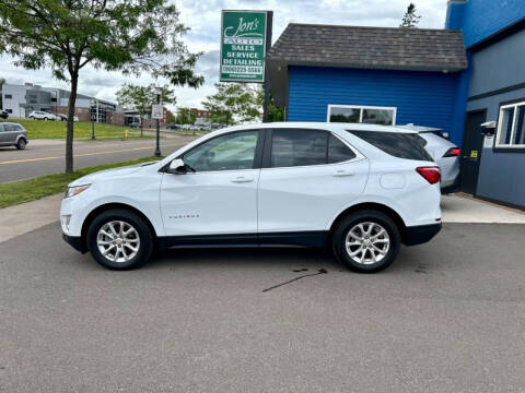 2021 Chevrolet Equinox for sale at Jon's Auto in Marquette MI