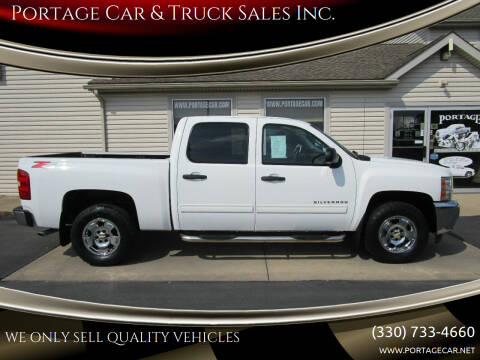2013 Chevrolet Silverado 1500 for sale at Portage Car & Truck Sales Inc. in Akron OH