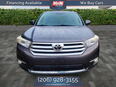 2011 Toyota Highlander for sale at H&N Auto Sales in Seattle WA