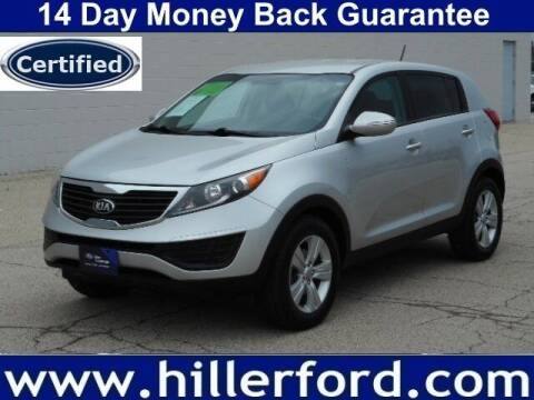 2013 Kia Sportage for sale at HILLER FORD INC in Franklin WI