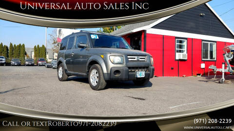 2007 Honda Element for sale at Universal Auto Sales Inc in Salem OR