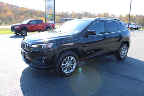 2019 Jeep Cherokee for sale at T James Motorsports in Nu Mine PA