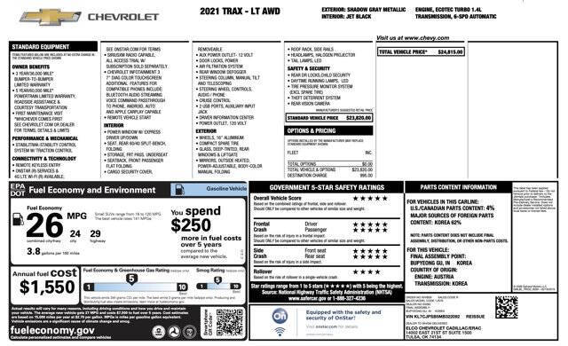 2021 Chevrolet Trax LT