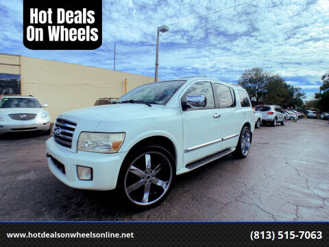 2004 Infiniti QX56 for sale at Hot Deals On Wheels in Tampa FL