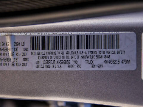 2019 RAM 1500 Laramie