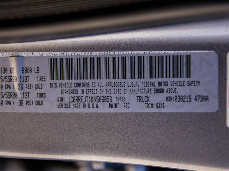 2019 RAM 1500 Laramie