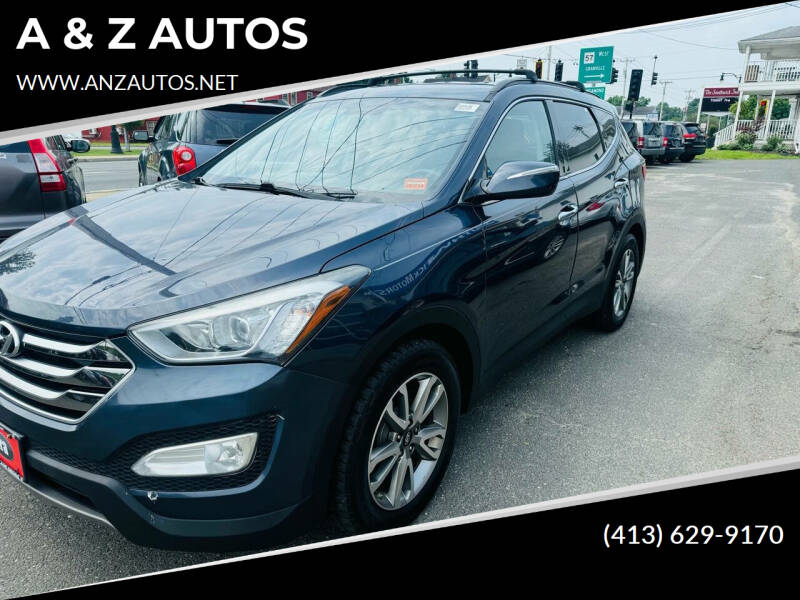 2016 Hyundai Santa Fe Sport for sale at A & Z AUTOS in Westfield MA