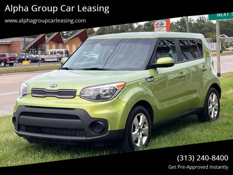 2017 Kia Soul for sale at Alpha Group Car Leasing in Redford MI